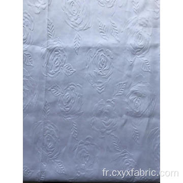 tissu rose en relief 3d en polyester